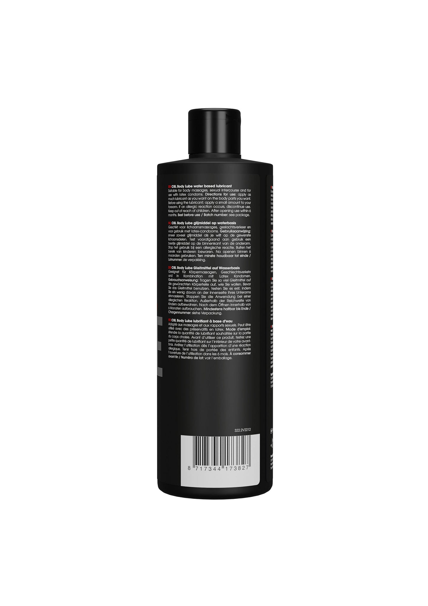 Cobeco CBL Body Lube water based 500ml 509 500 - 0