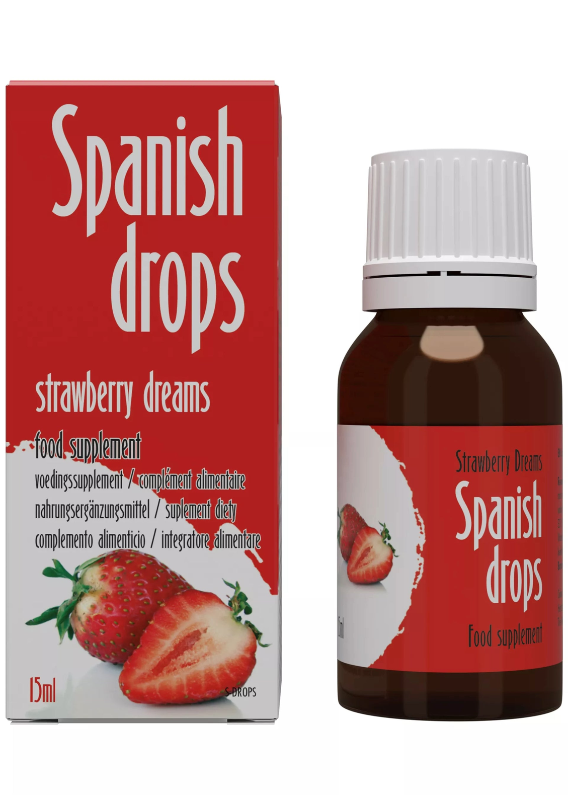 Spanish Drops 15 ml STRAWBERRY 15 - 6