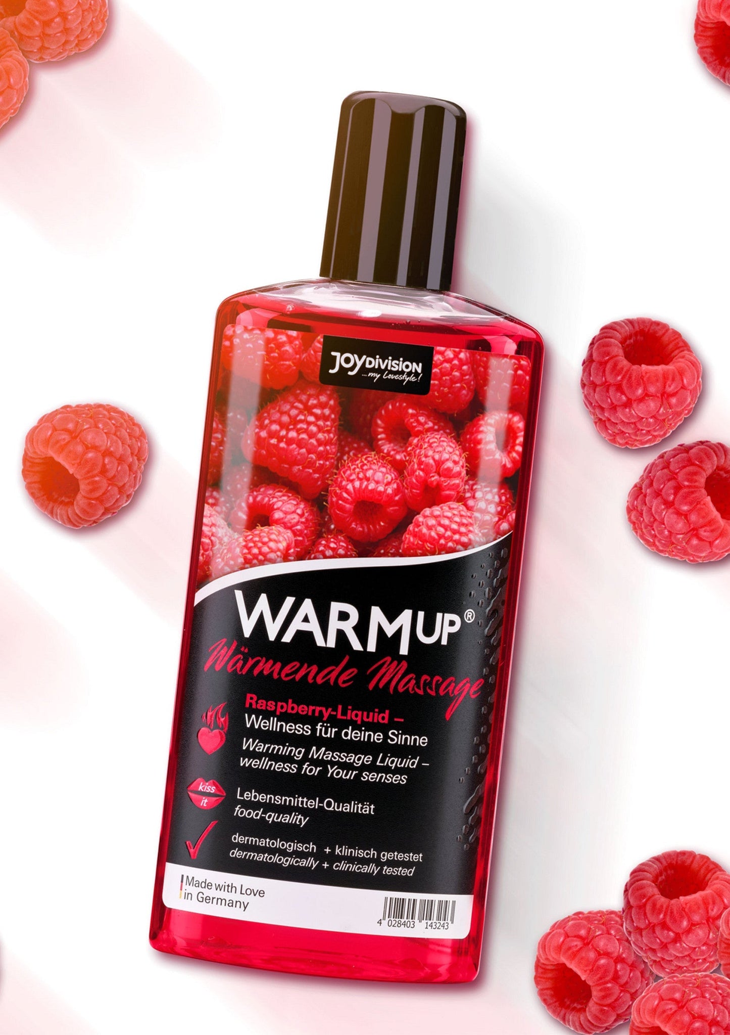 Warmup Massage Oil 150 ml RASPBERRY 150 - 4