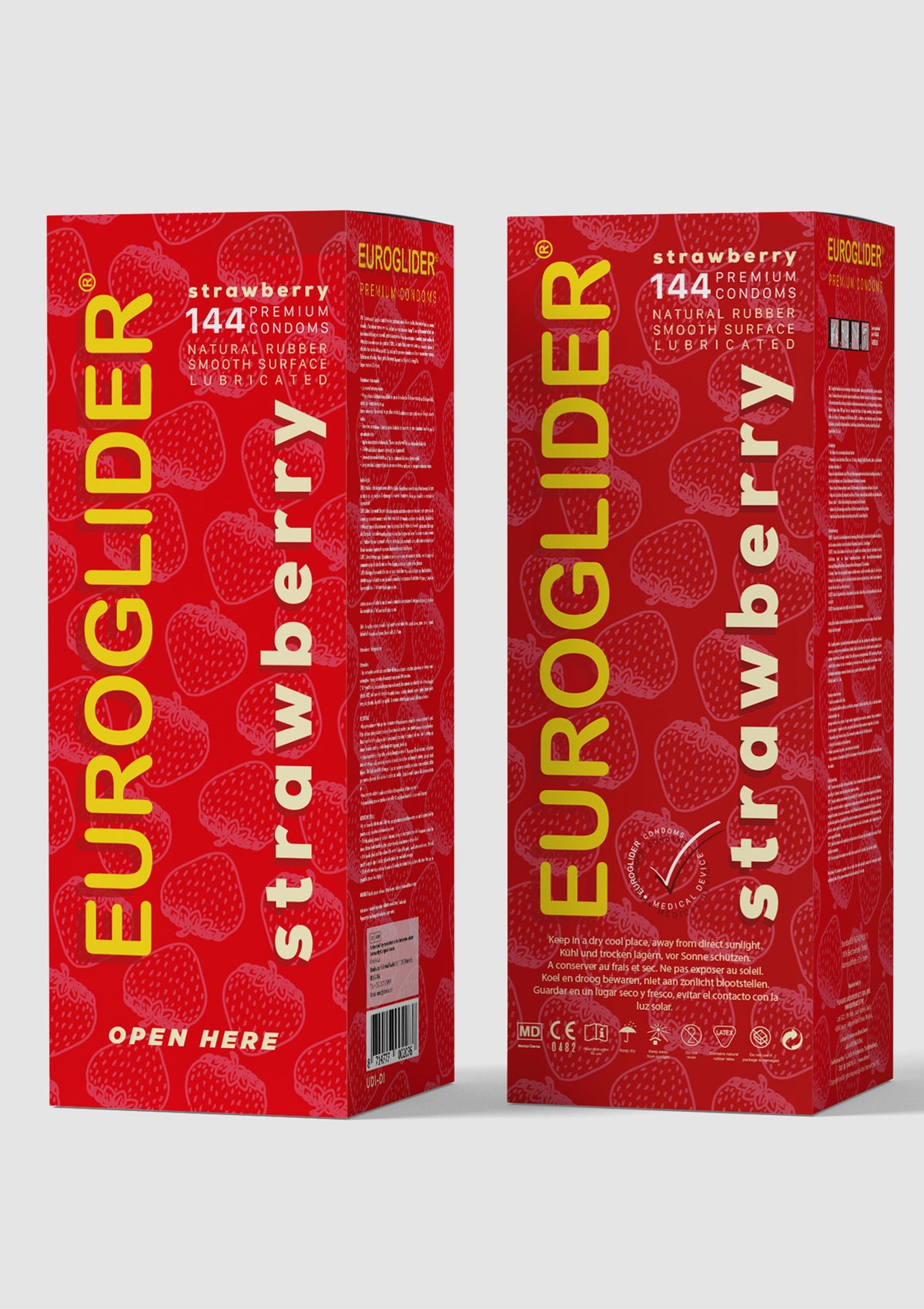 Euroglider Strawberry 144 pcs STRAWBERRY - 4