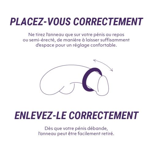 Ensemble de 3 anneaux péniens Boners