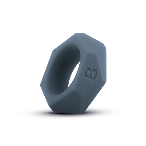 Boners Cockring Met Diamant Design - Grijs - 1
