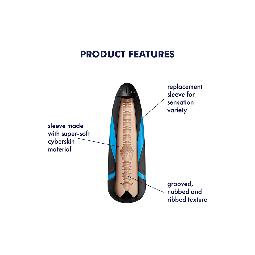 Men Tri Delights - Penis Sleeve Schwarz - 1