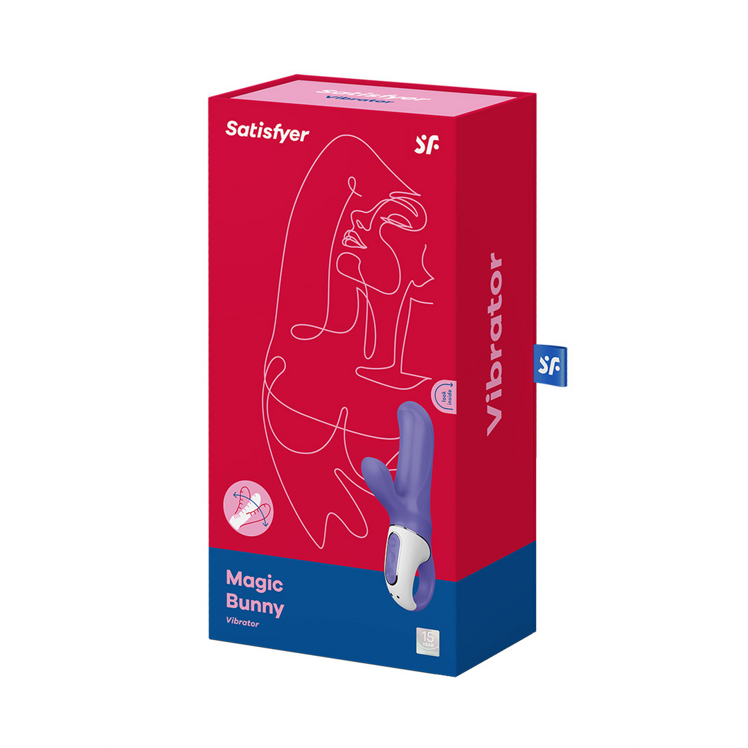 Magic Bunny - Rabbit Vibrator - Blue Blauw - 5