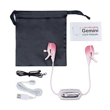 Lovense - Gemini App-Controlled Vibrating Nipple Clamps