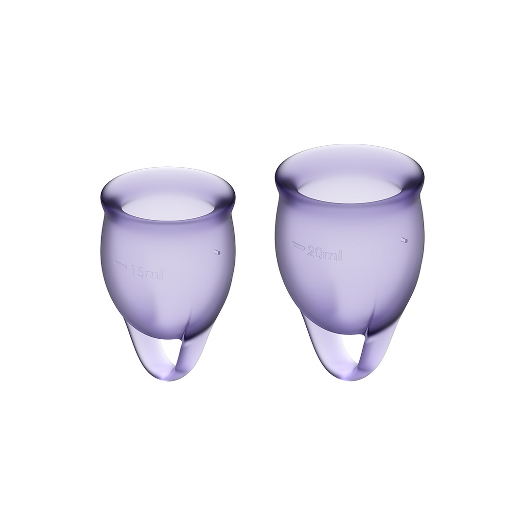 Voel je Zelfverzekerd - Menstruatiecup - Lila Violett - 1