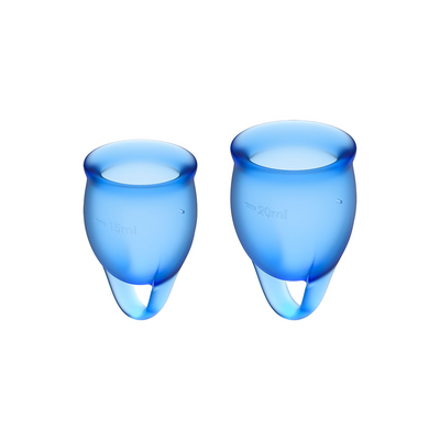 Feel Confident - Menstrual Cup - Dark Blue Blauw - 0