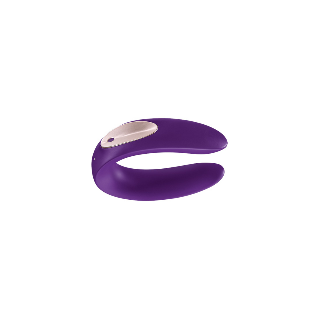 Double Plus - Remote Partner Vibrator - Paars Violett - 5