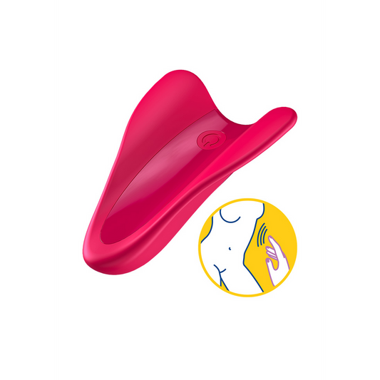 High Fly - Vibromasseur pour doigts - Rouge