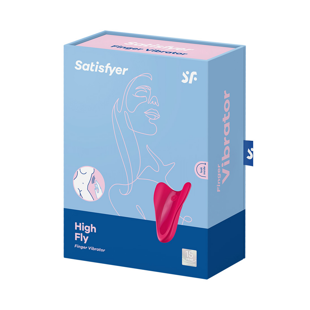 High Fly - Vinger Vibrator - Rood Rot - 2