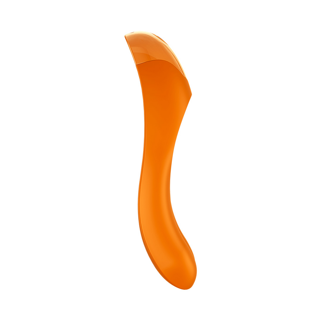 Candy Cane - Vinger Vibrator voor Intieme Zones - Oranje Orange - 1