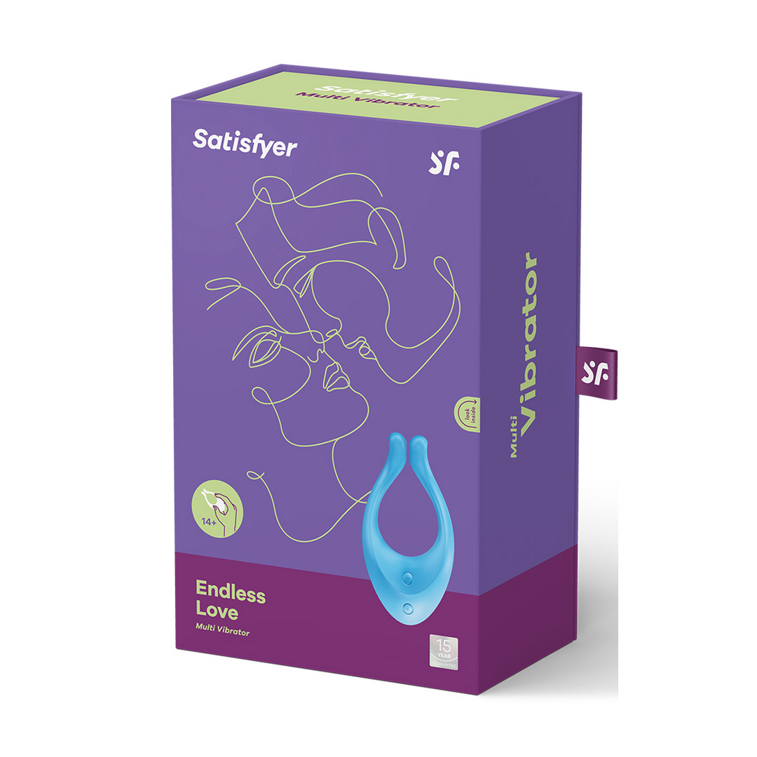 Endless Love - Multi Vibrator - Light Blue Blauw - 2