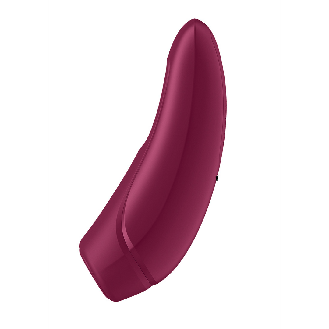 Curvy 1Plus - Air Pulse Stimulator en Vibratie - Roze Rood Pink - 3