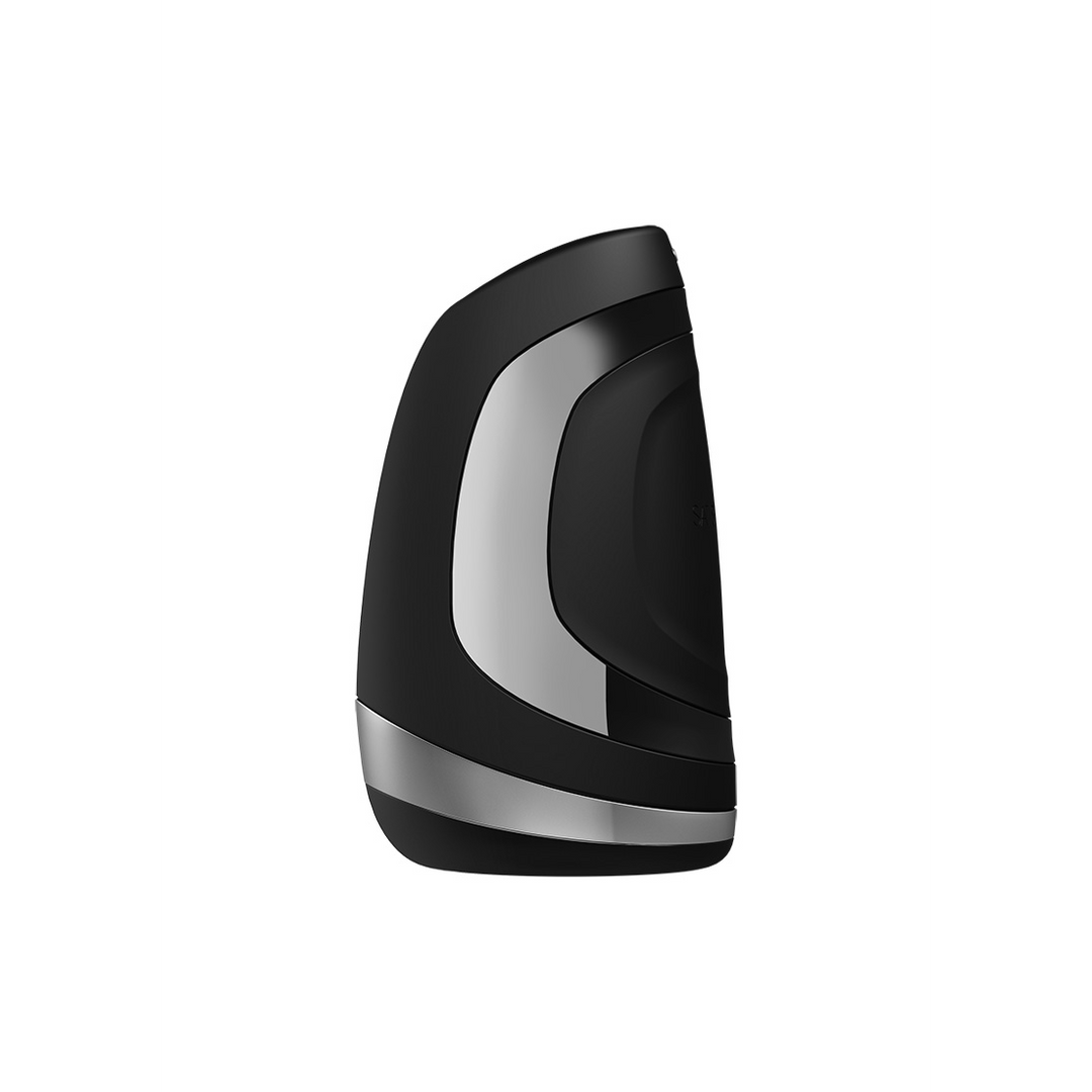 Men Heat Vibration - Heating and Vibrating Masturbator - Black Zwart - 4