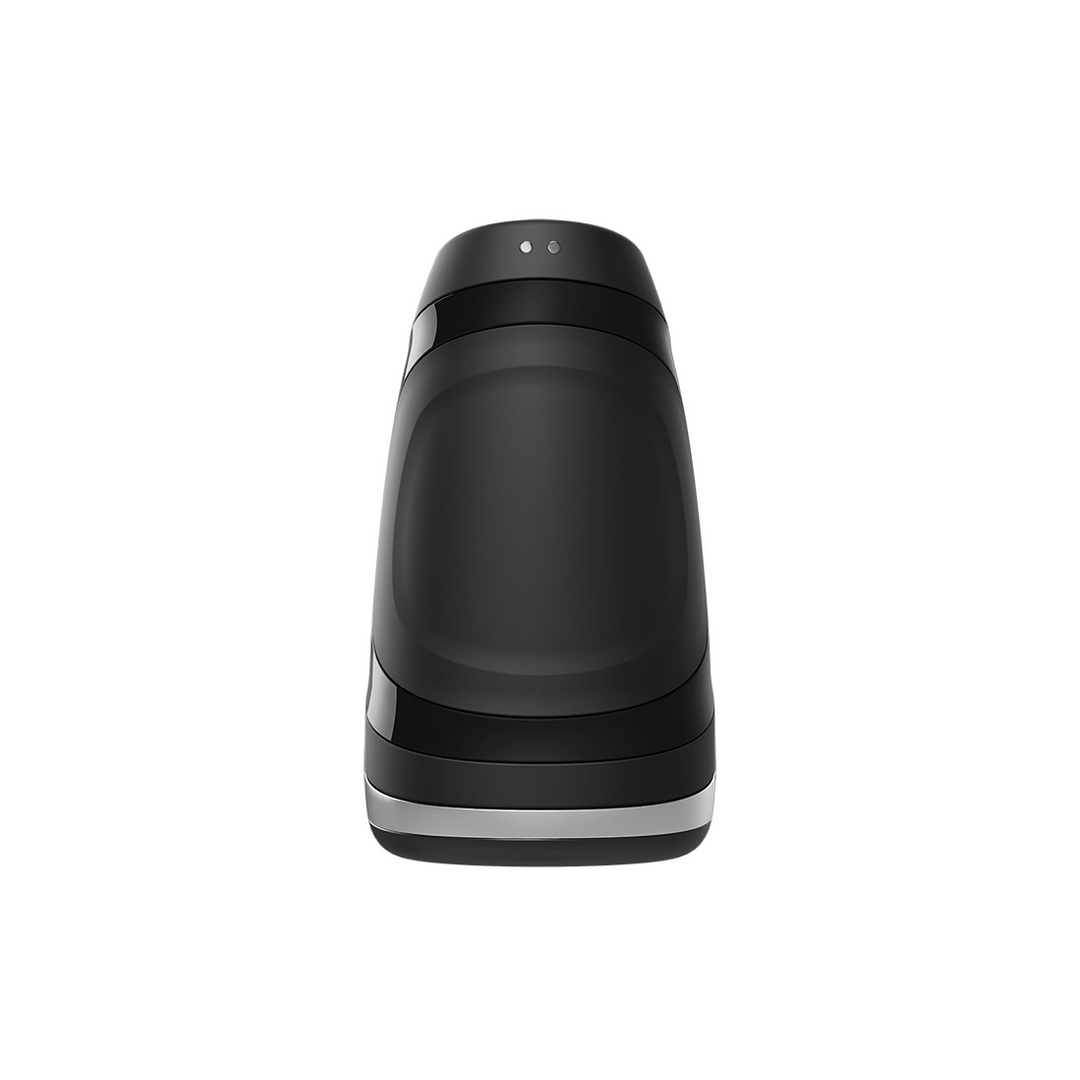 Men Heat Vibration - Heating and Vibrating Masturbator - Black Zwart - 2