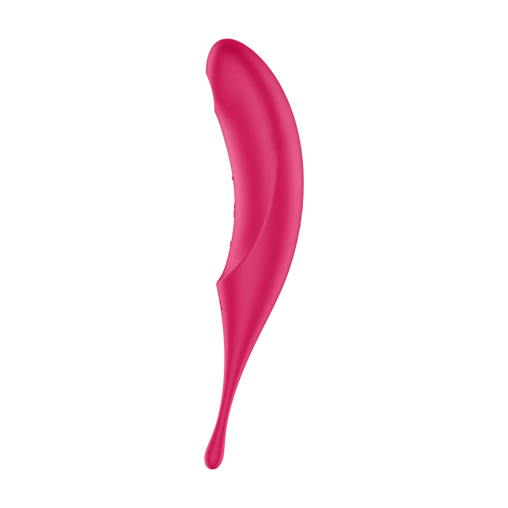 Twirling Pro - Tip Vibrator met App - Rood