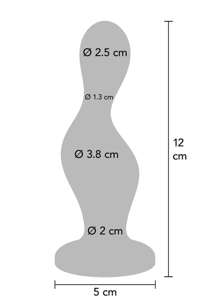 The Hitter Buttplug BLUE - 0
