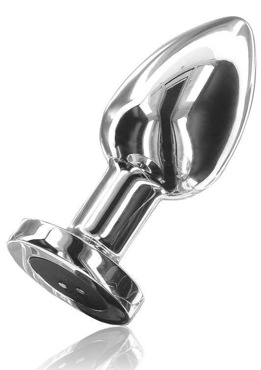 ToyJoy Buttocks Vibrating Metal Buttplug L