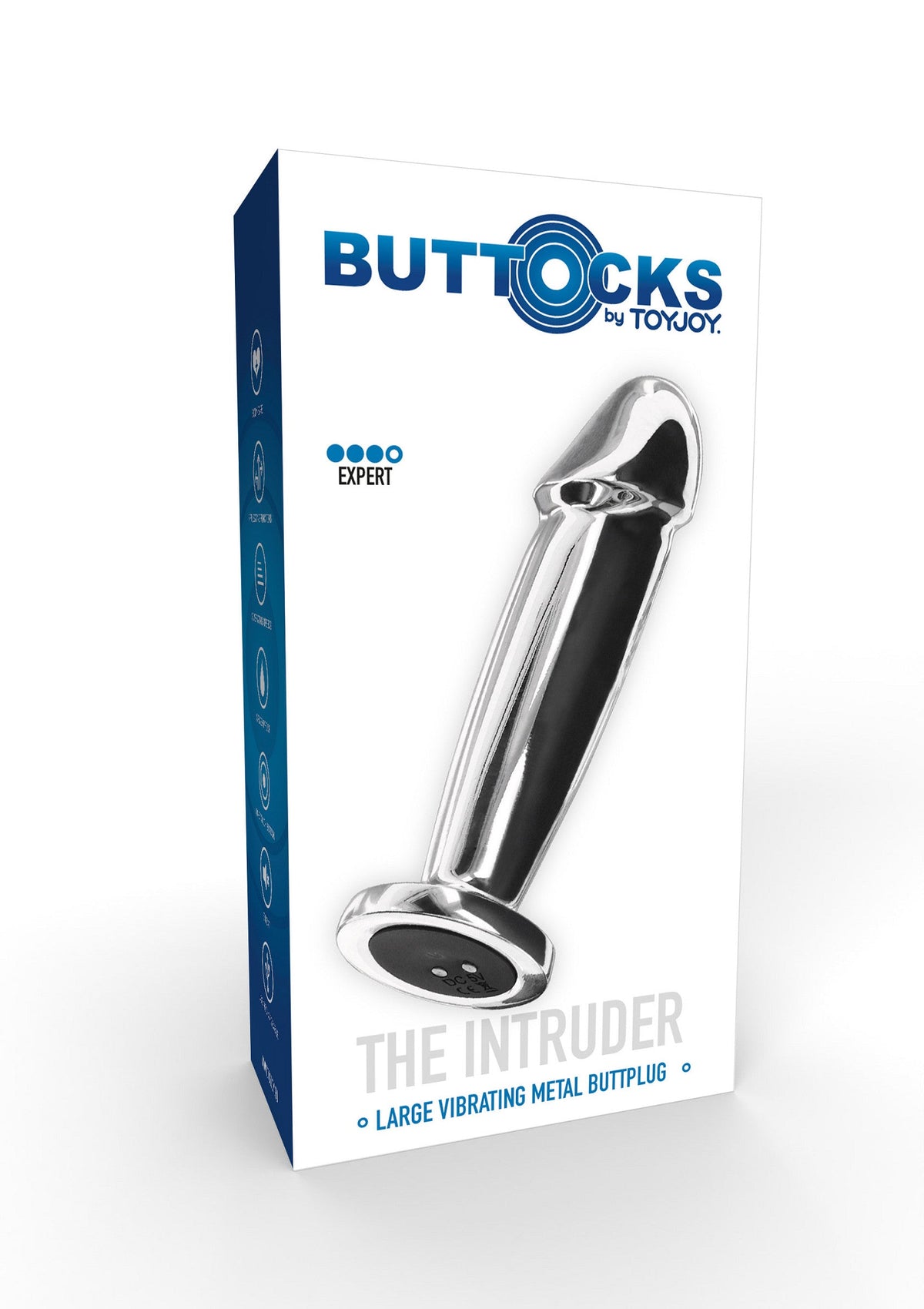 The Intruder Vibrating Plug SILVER - 2