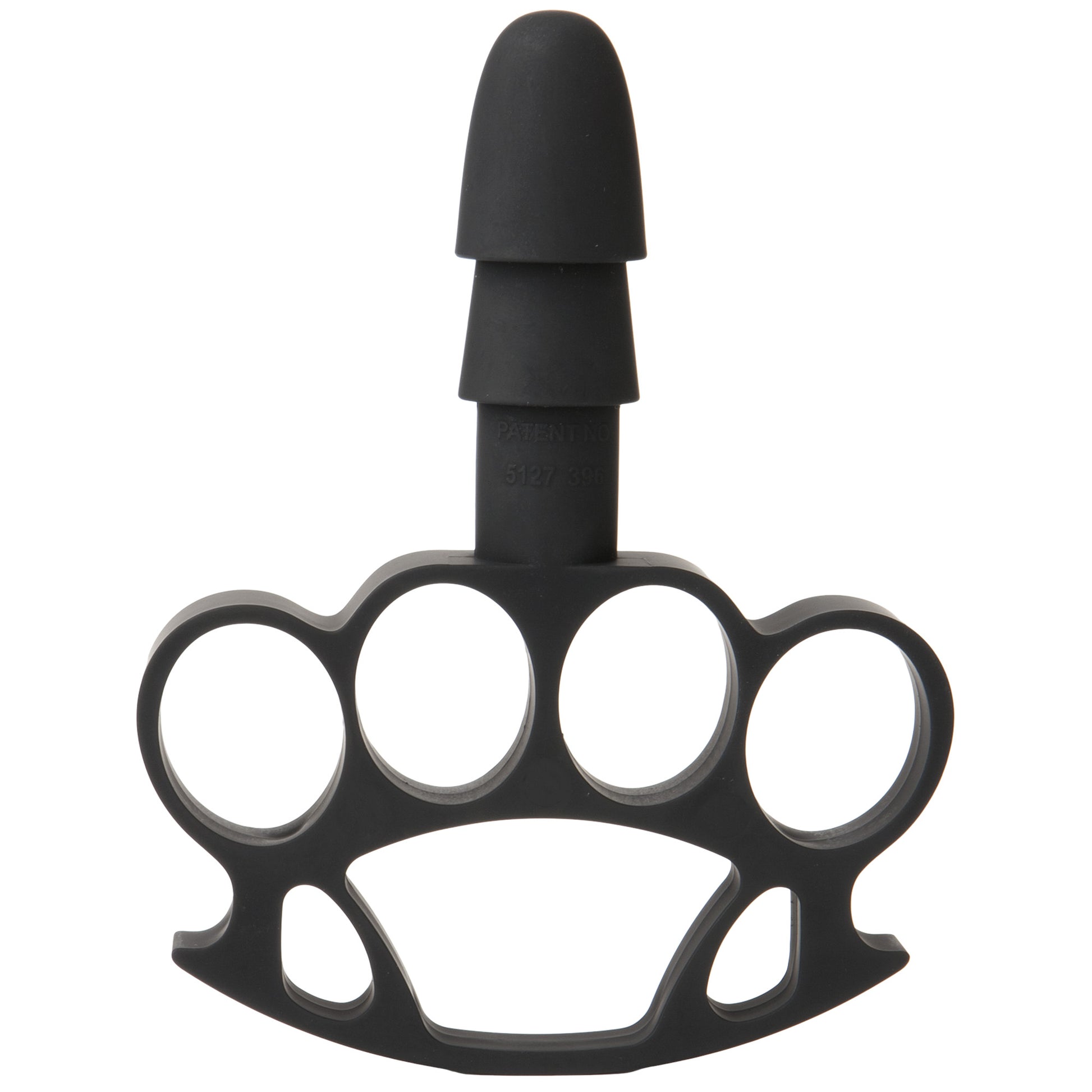 Knuckle Up - Strap On Dildo Zwart - 1