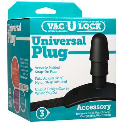 Universal Plug Schwarz - 1