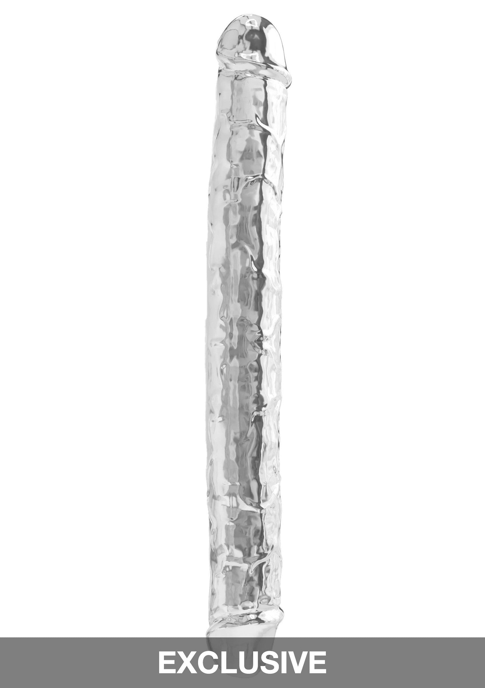 ToyJoy Get Real Clear Double Dong 13' TRANSPA - 3