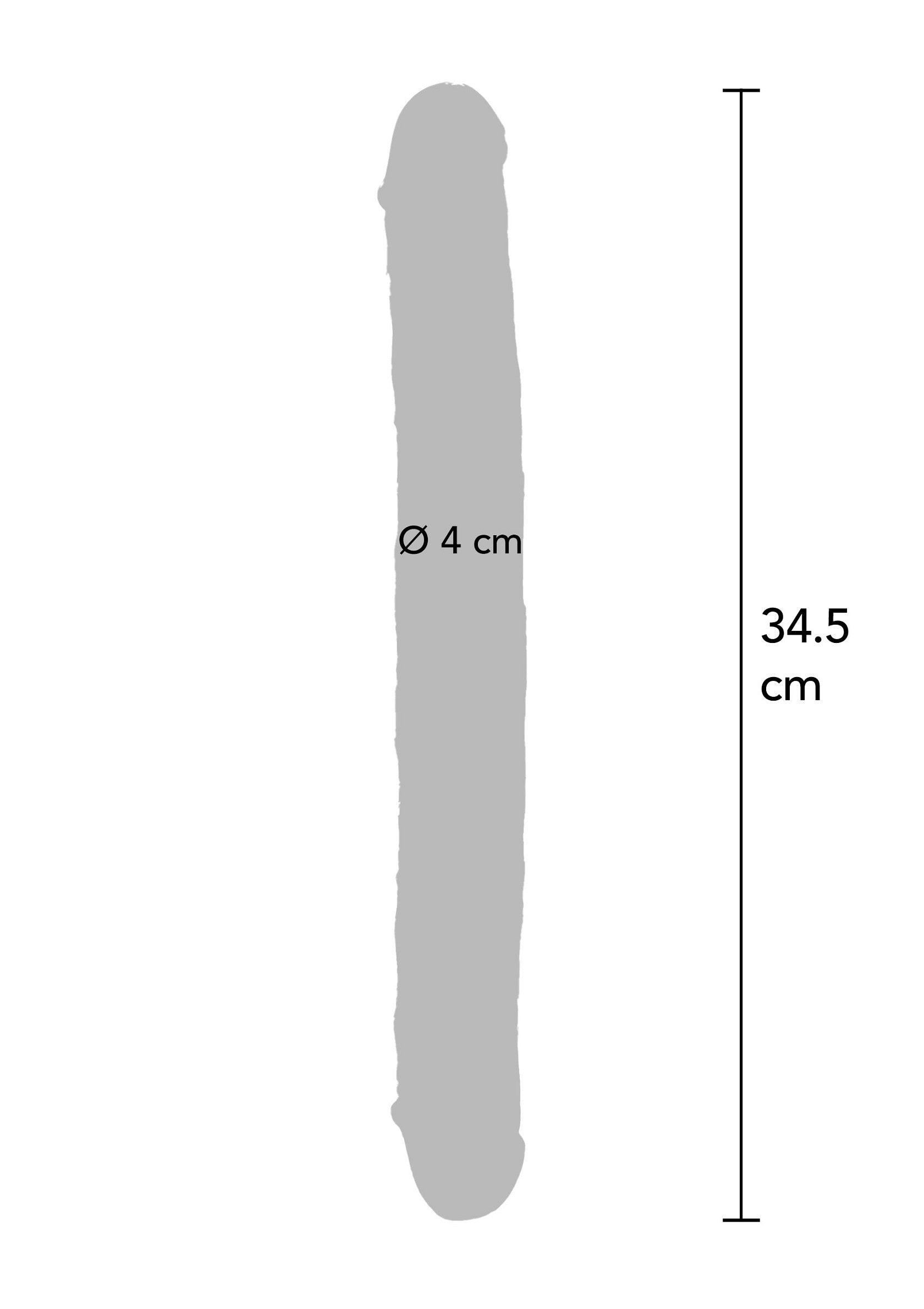ToyJoy Get Real 34.5 cm Clear Double Dong TRANSPA - 2