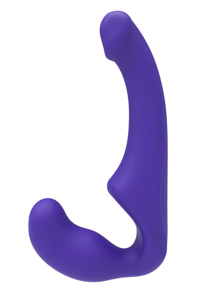 Strapless Strap-on Silicone 23 cm PURPLE - 4