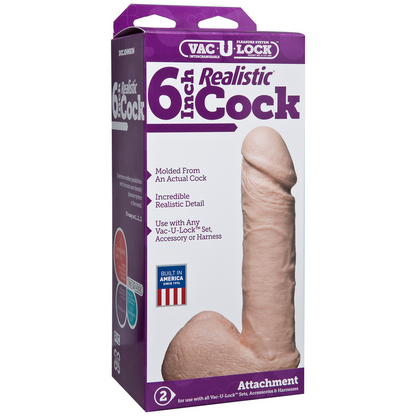 Realistische Dildo - 6 / 15 cm Weiß - 1