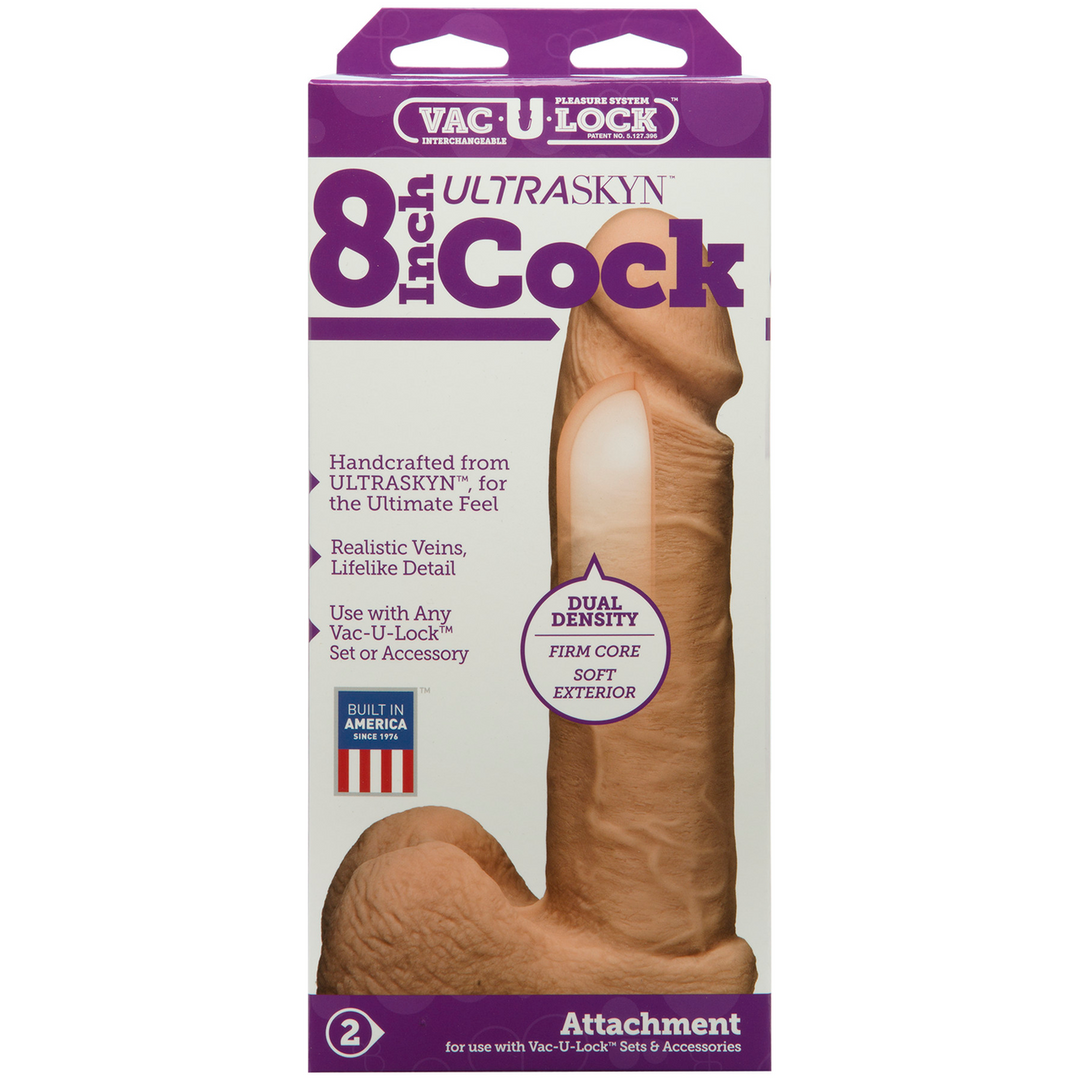 Realistisch ULTRASKYN Dildo - 8 / 20 cm Fleischfarben - 1