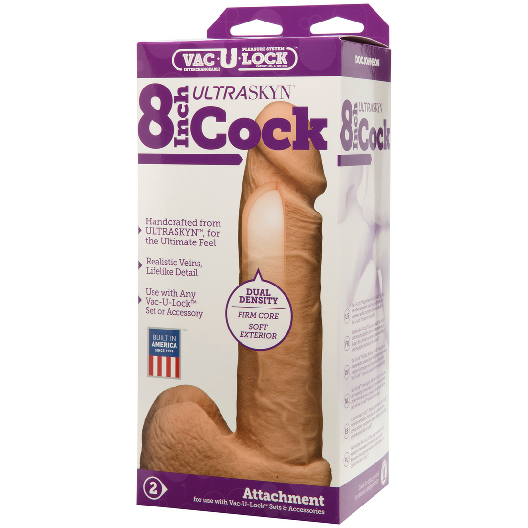 Realistisch ULTRASKYN Dildo - 8 / 20 cm Fleischfarben - 1