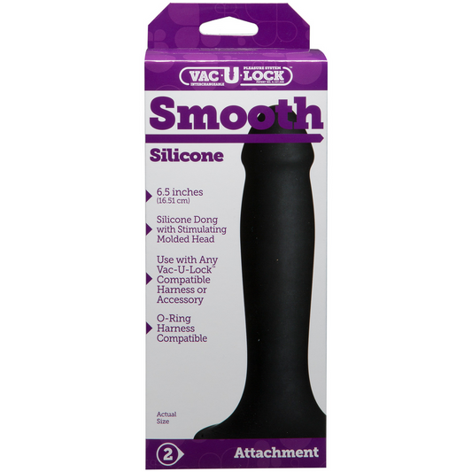 Glad Siliconen Dildo