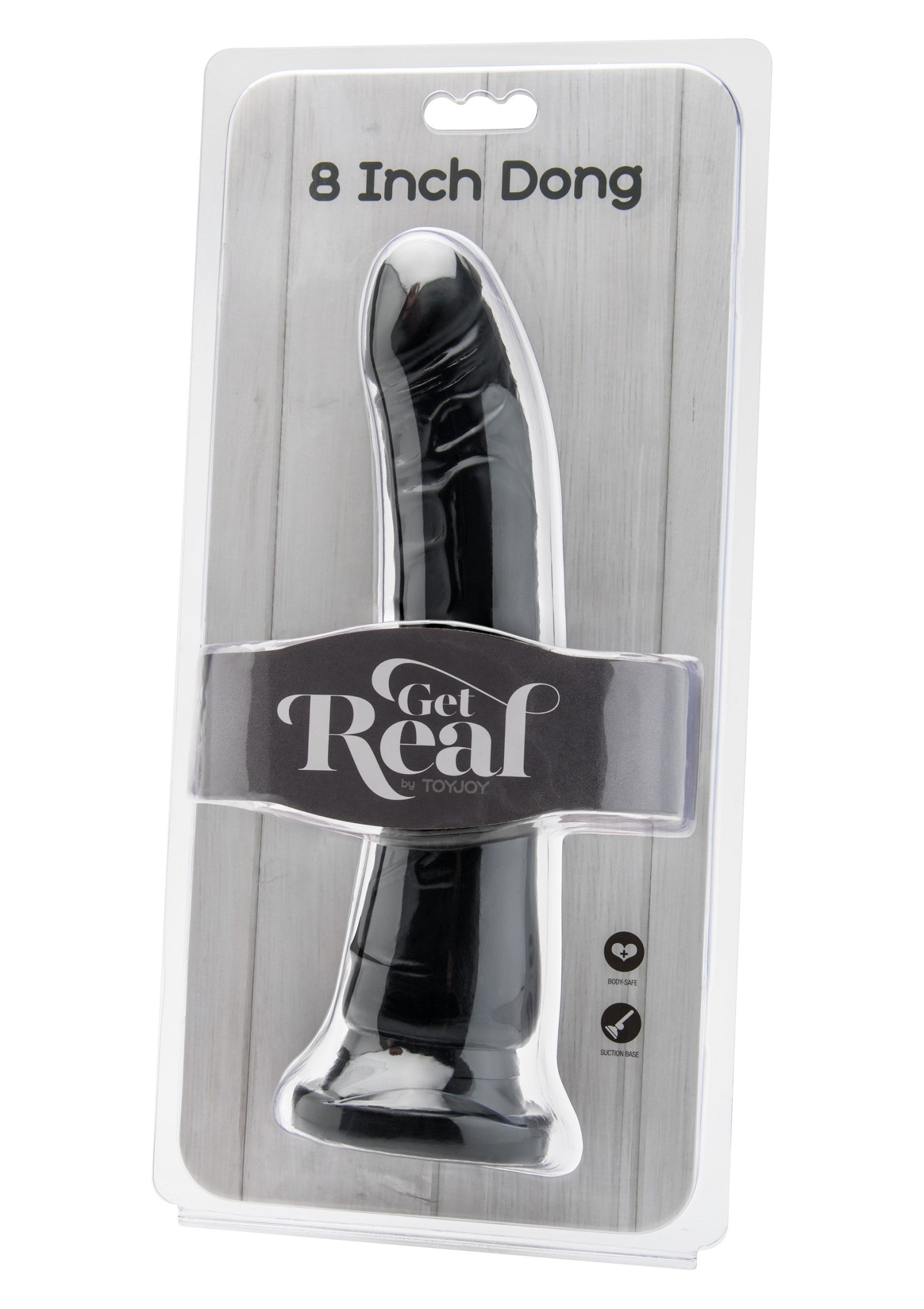 ToyJoy Get Real Dong 8' BLACK - 1
