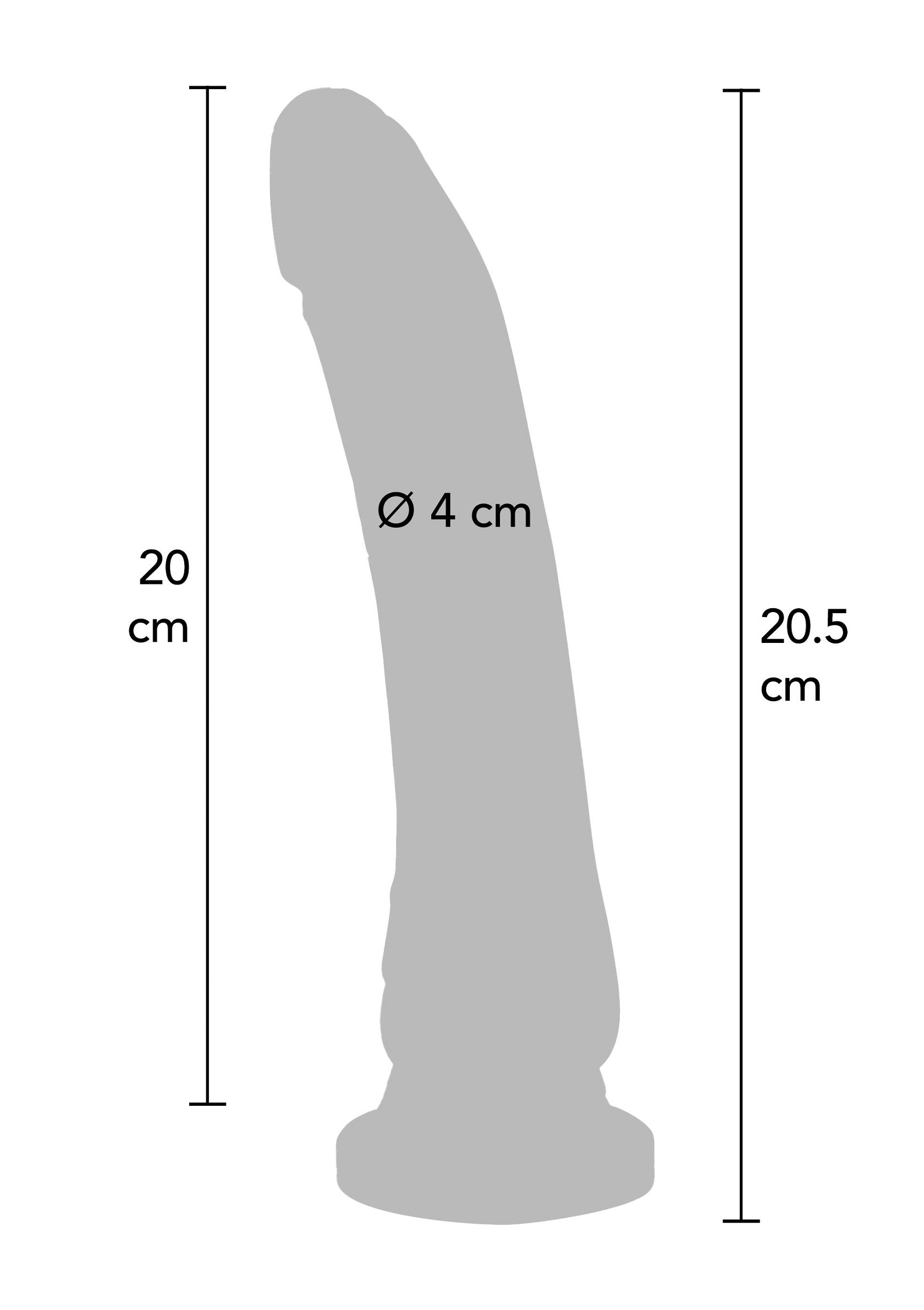 ToyJoy Get Real 20.5 cm Dong BLACK - 1
