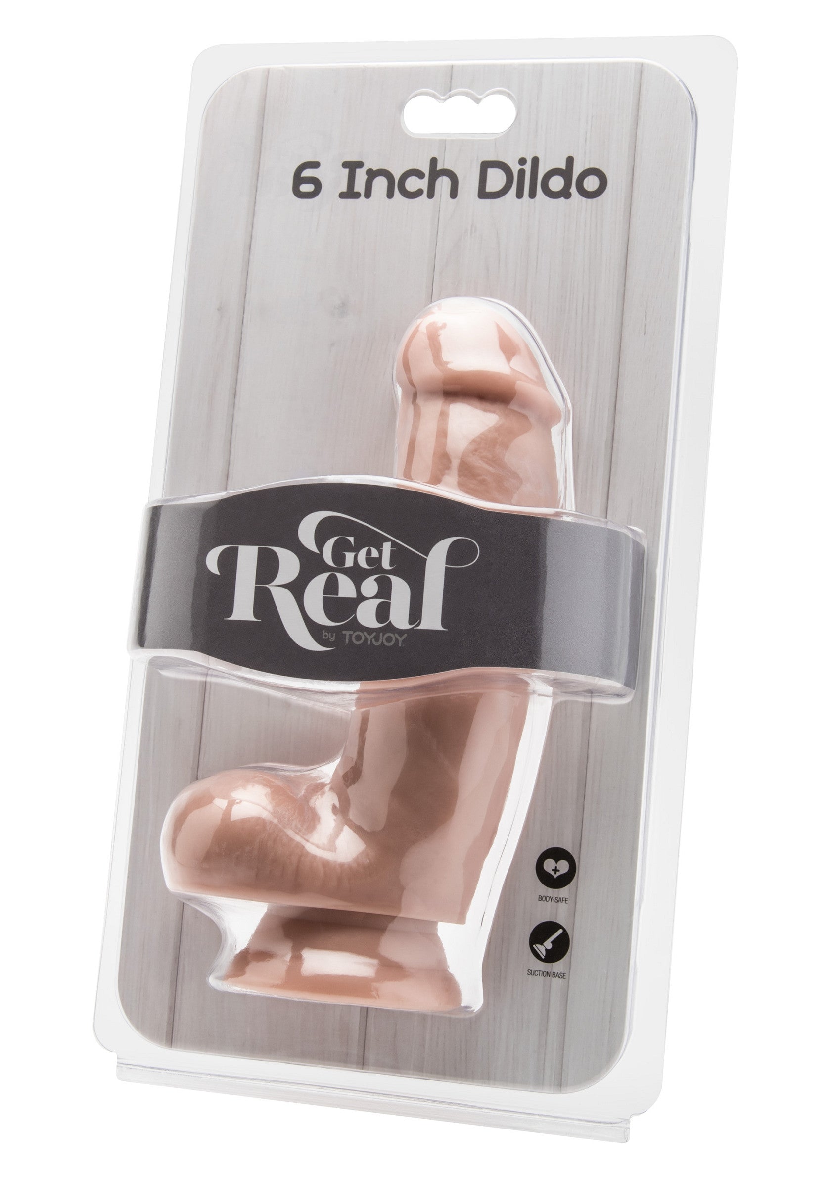Dildo PVC 15 cm BLACK - 0