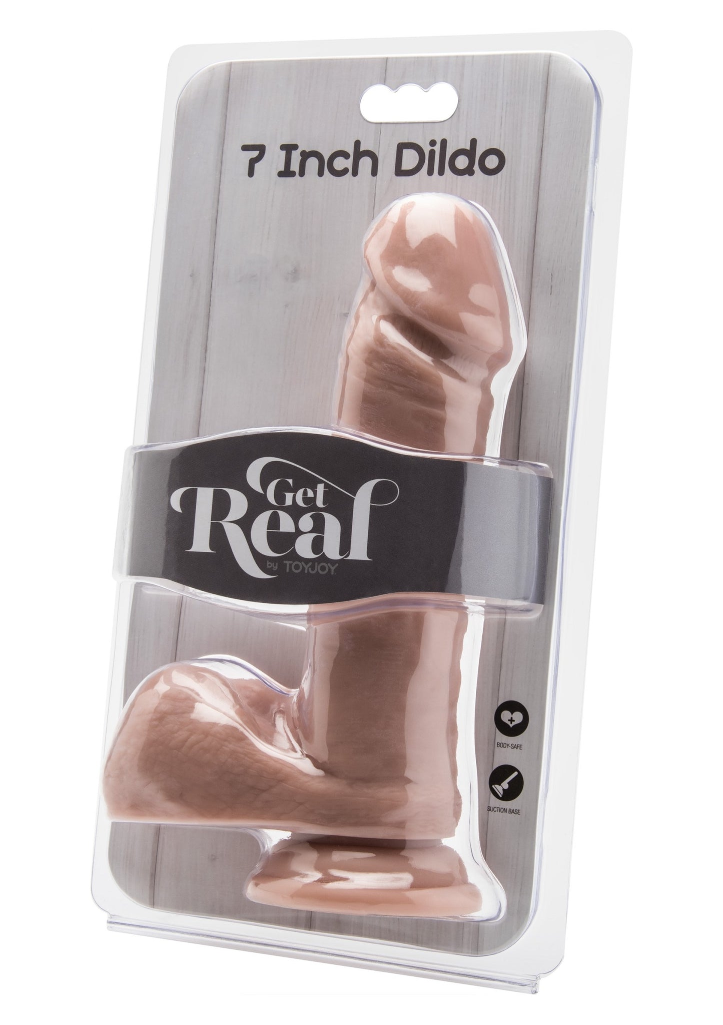 ToyJoy Get Real Dildo 7' with Balls SKIN - 2
