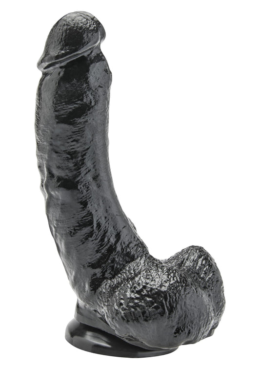 ToyJoy Get Real 20.5 cm Dildo - Zwart