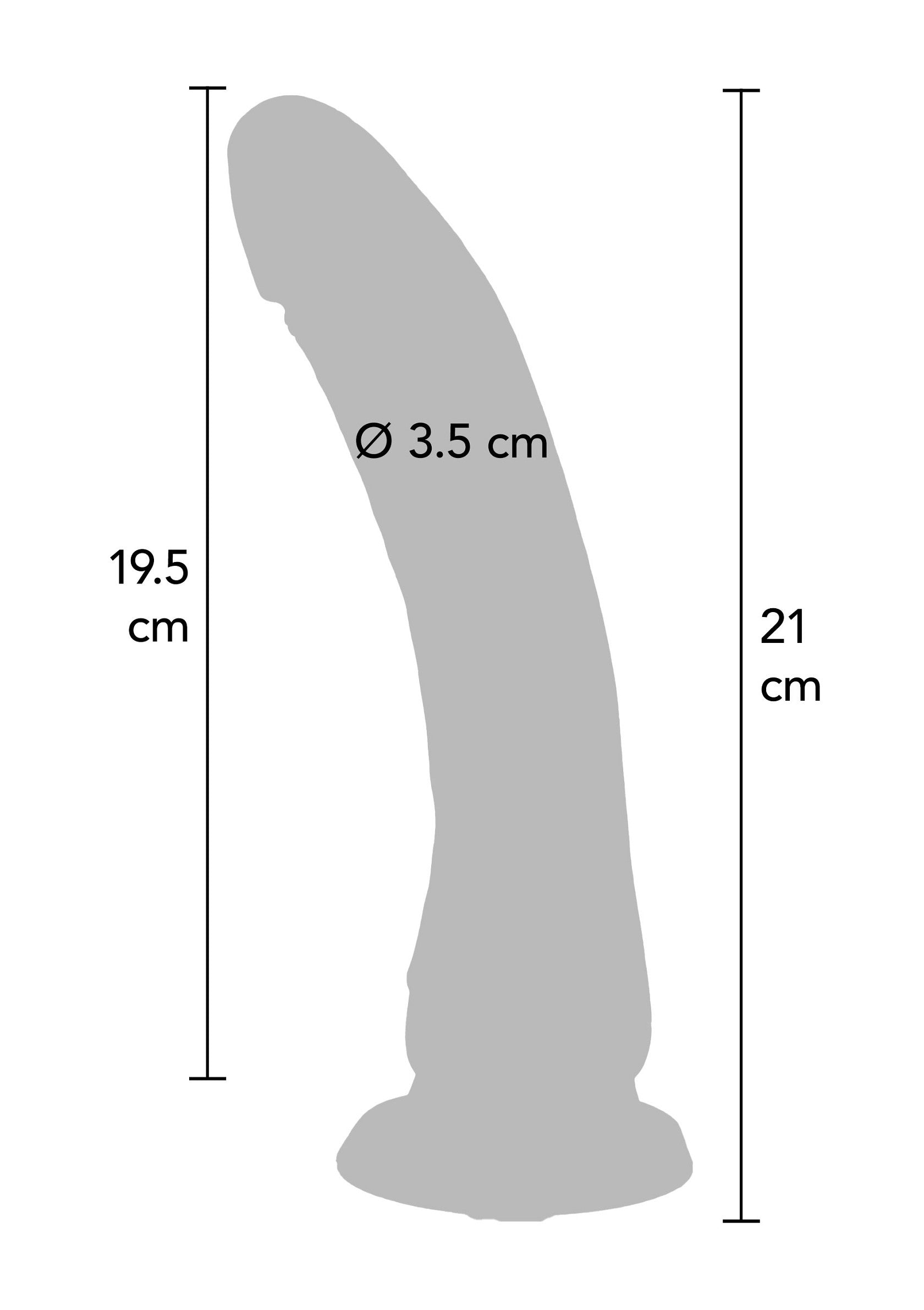 ToyJoy Get Real Silicone 21 cm Dong SKIN - 3