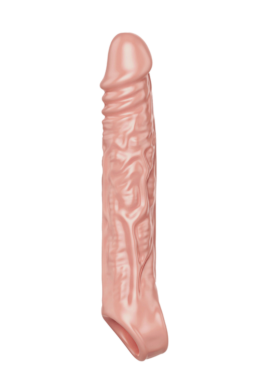 ToyJoy Get Real Extension Sleeve Large 19 cm - Lichte huidskleur