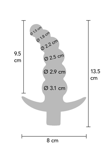 The Spunky Buttplug BLUE - 4
