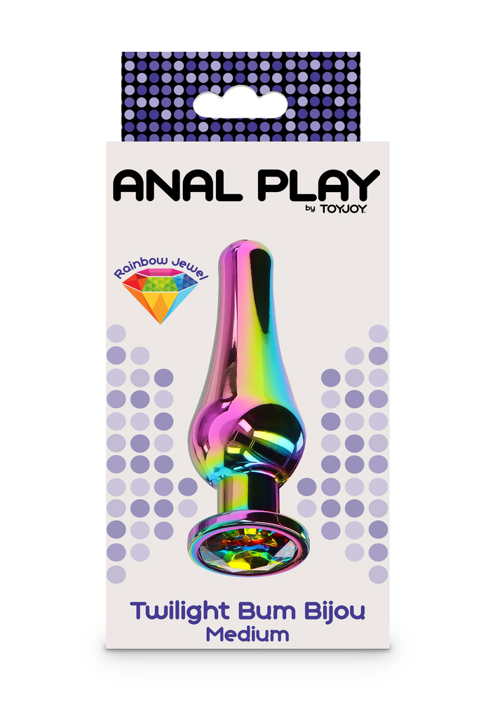 ToyJoy Anal Play Twilight Bum Bijou Medium MULTICOLOR - 1