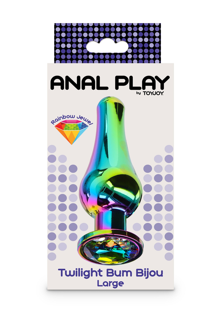 ToyJoy Anal Play Twilight Bum Bijou Large MULTICOLOR - 3