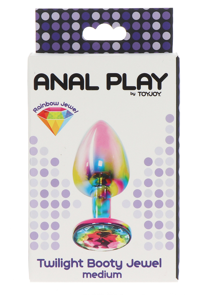 ToyJoy Anal Play Twilight Booty Jewel Medium MULTICOLOR - 3