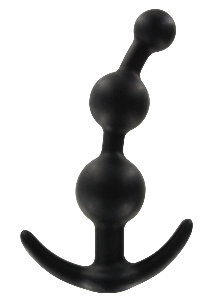 ToyJoy Anal Play Sweet Sensation Beaded Plug BLACK - 1