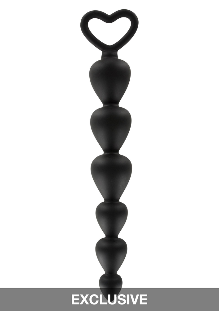 ToyJoy Anal Play Bottom Beads BLACK - 2