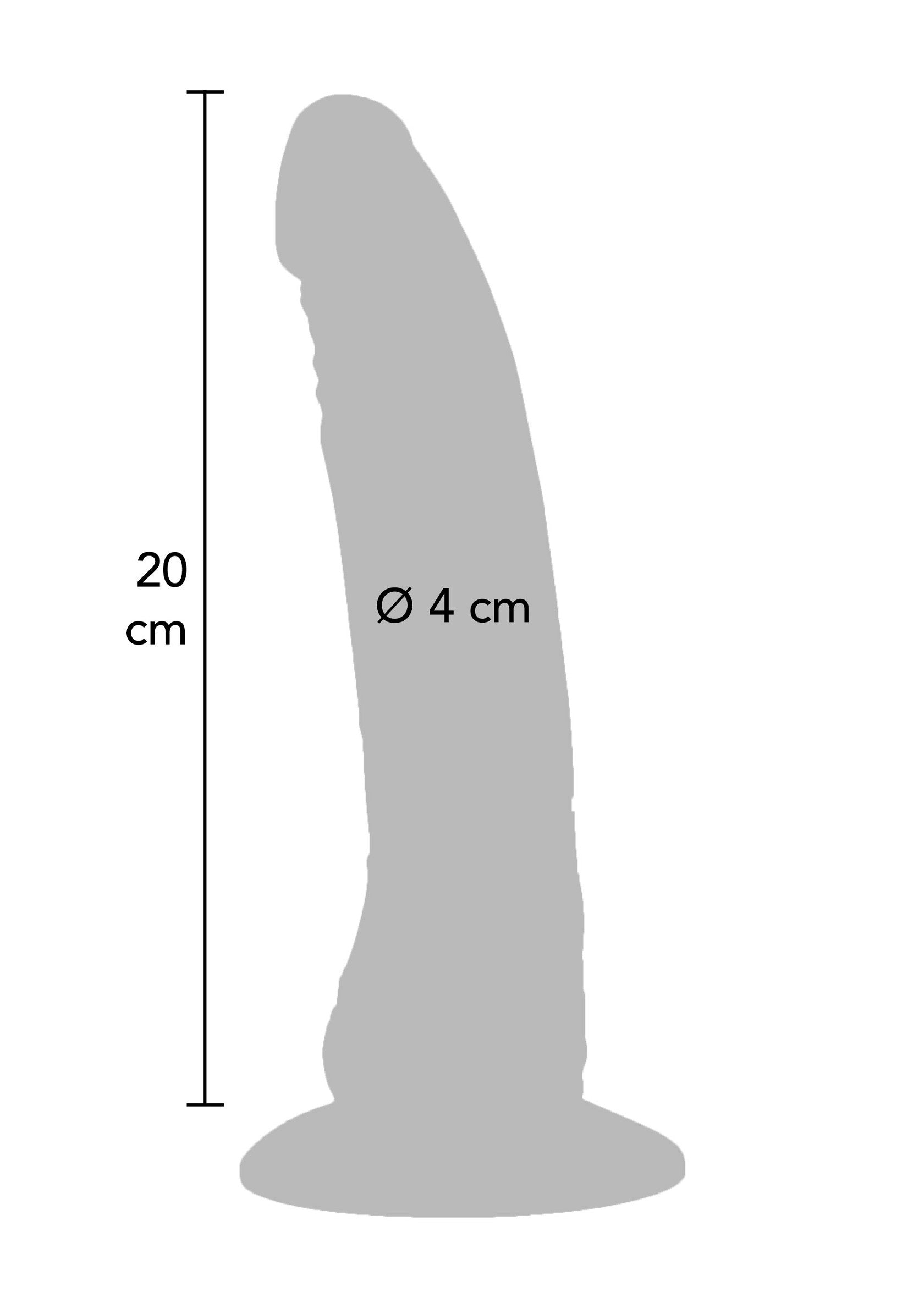 ToyJoy Classics Captain Cock 20 cm Dong SKIN - 2