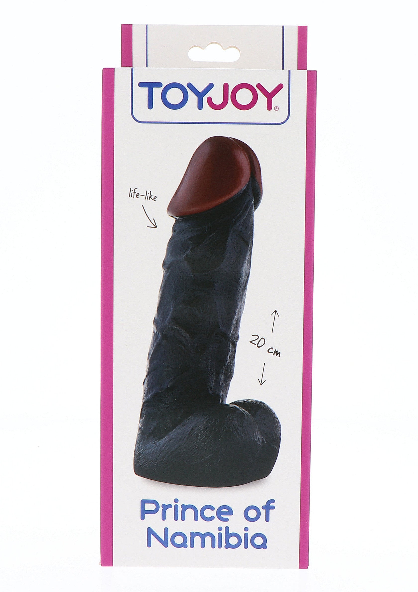 ToyJoy Classics Prince Of Namibia 20 cm Dong BLACK - 1