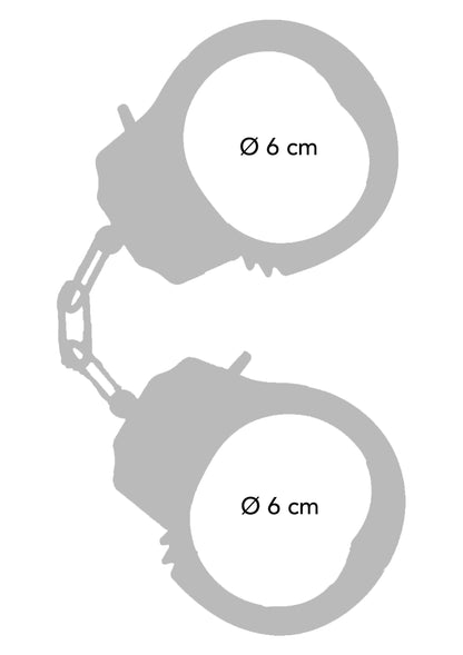 Metal Handcuffs GOLD - 1