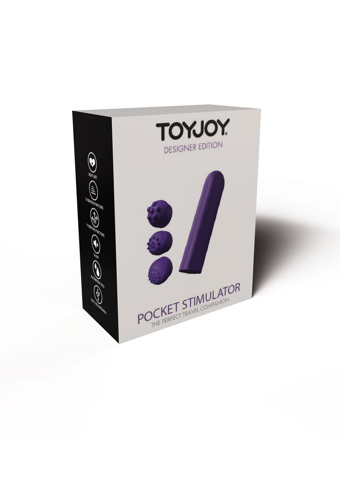 Toyjoy Designer Edition Pocket Vibrator PURPLE - 2