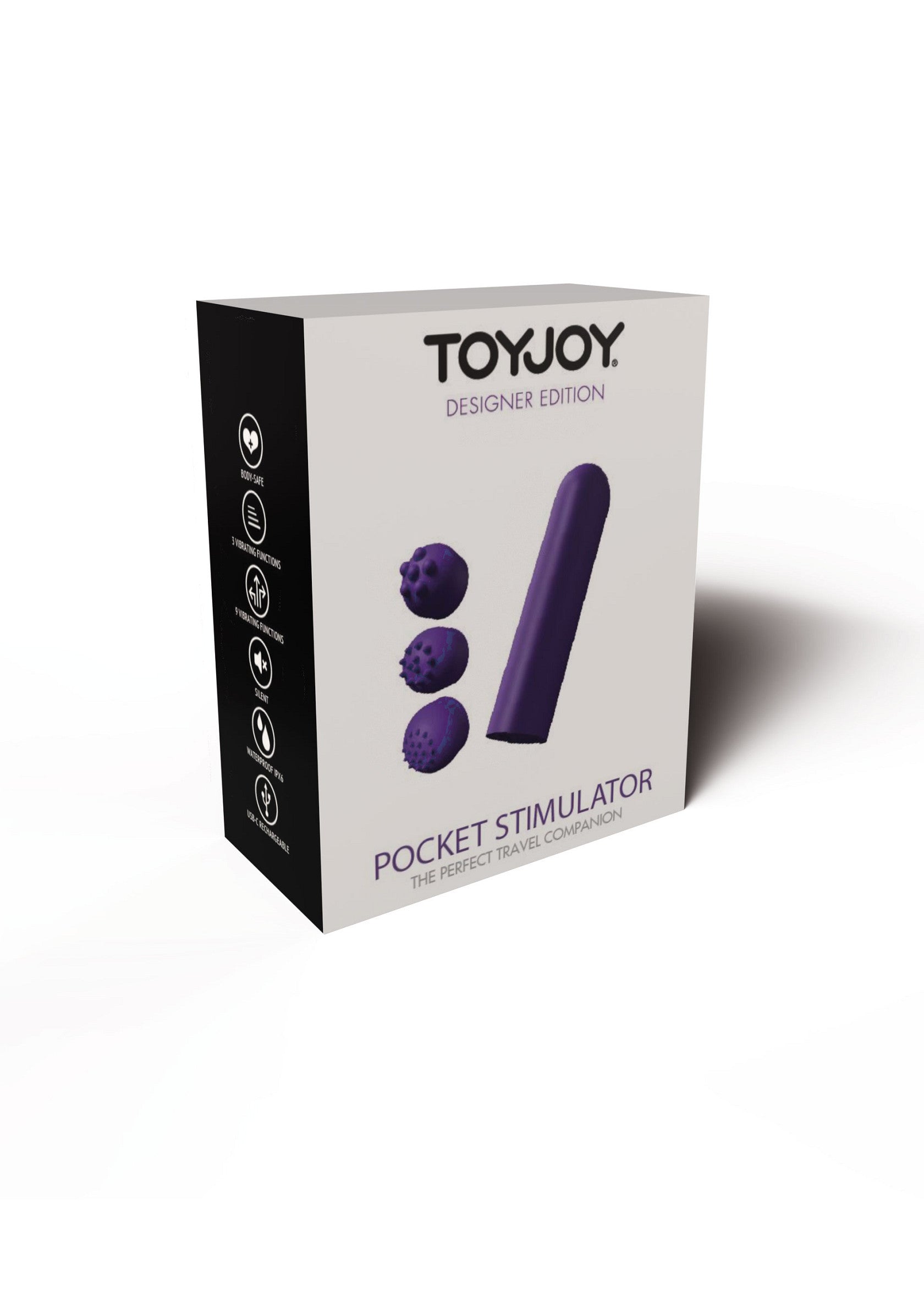 Toyjoy Designer Edition Pocket Vibrator PURPLE - 2